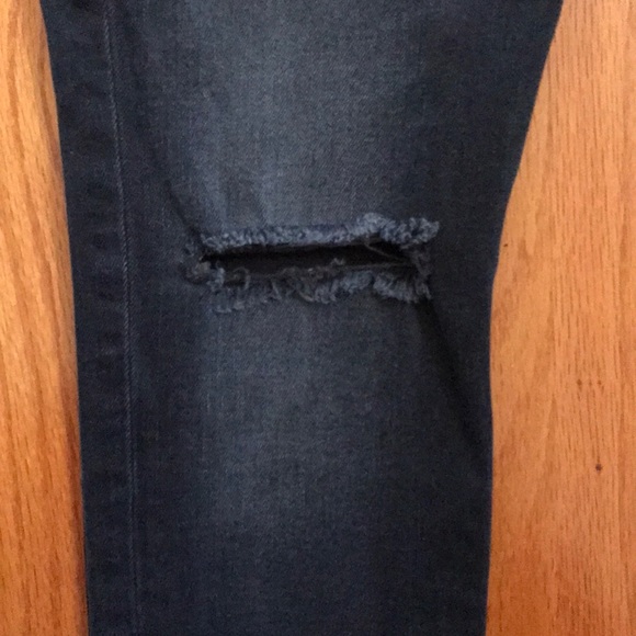 Rag & Bone Distressed ‘Ultra’ Capri Skinny Jeans - Picture 7 of 8